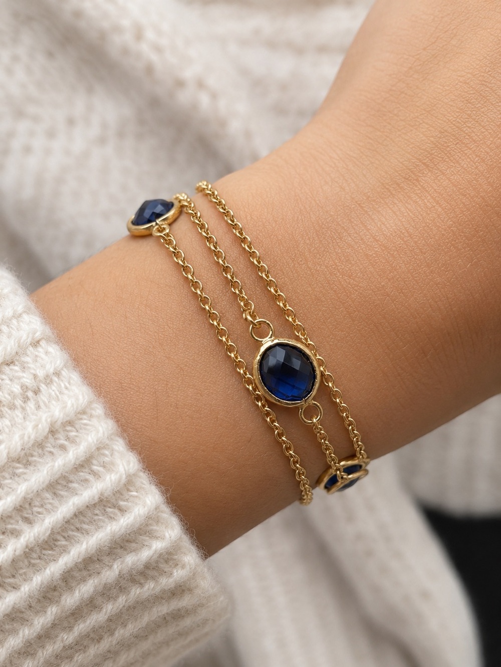 Rivka Friedman cable link bracelet - Picture 1 of 5
